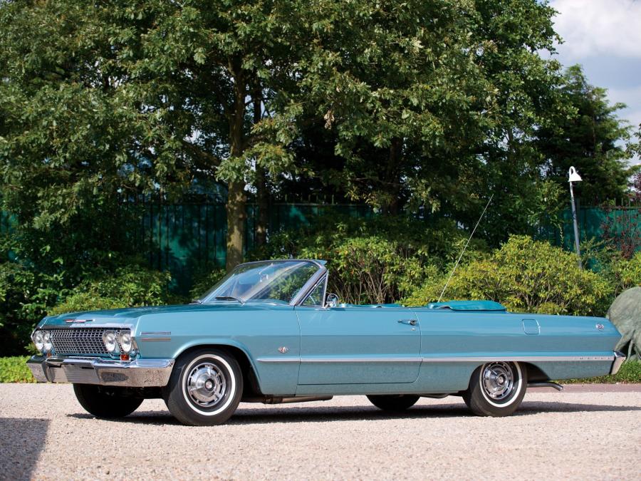  Chevrolet Impala SS Convertible 1963 года  (фото 4 из 28)